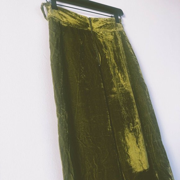 Tularosa Ruth Pants Velvet Moss Green Revolve XS - Picture 7 of 7
